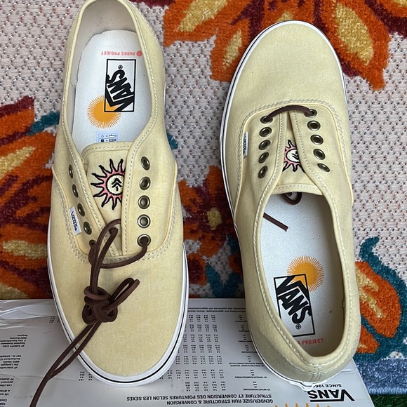 Vans Authentic Parks Project Marshmallow Yellow/Marshmallow Men’s sneakers - Picture 13 of 16